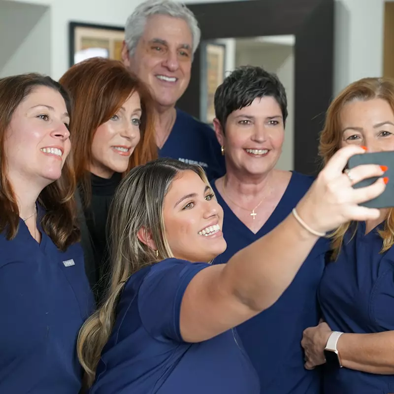 Our Dental Office Team - Taking a Selfie