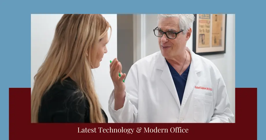 Dentist Talking With Patient in Philadelphia