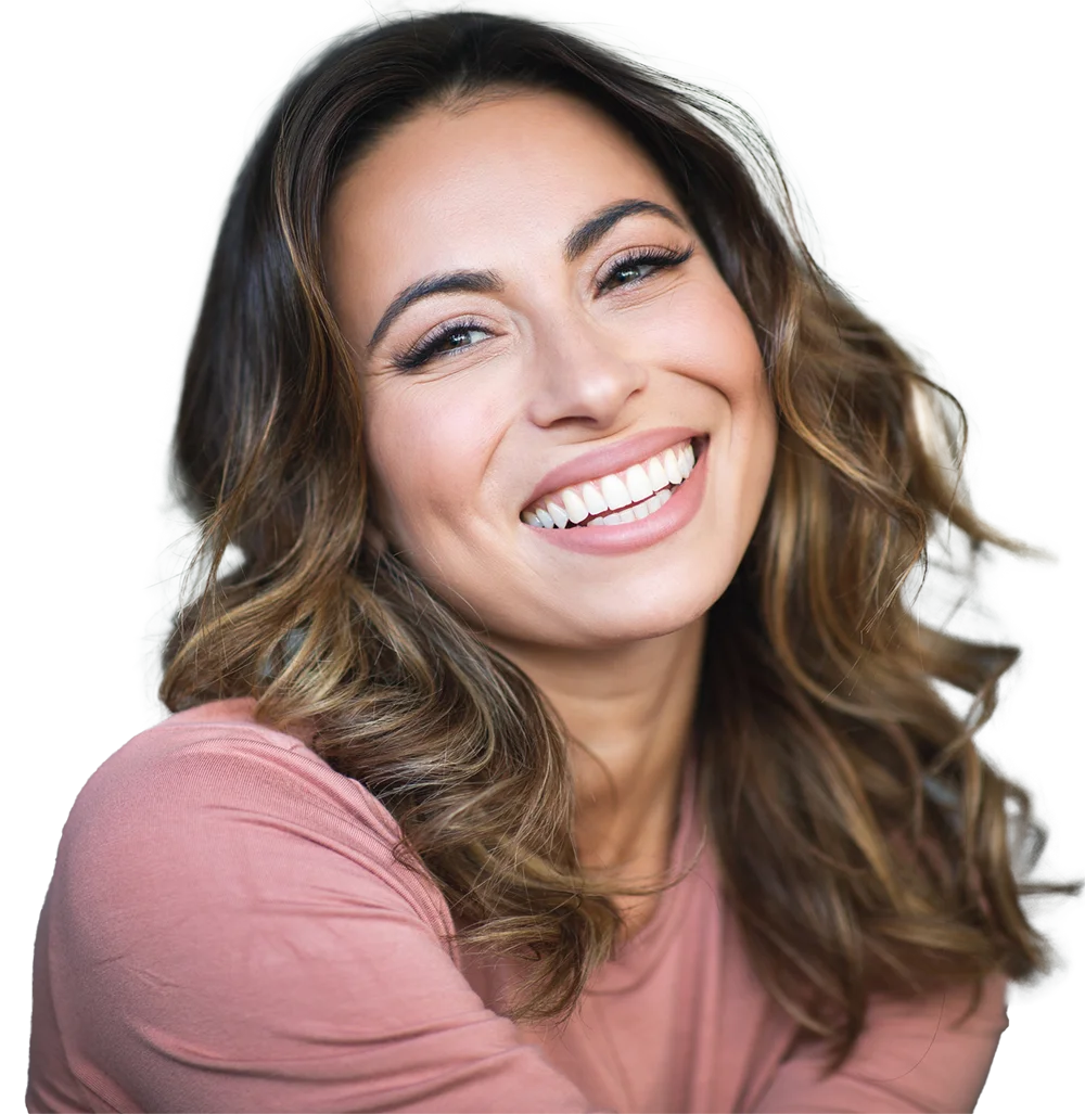 Beautiful Smiling Woman With 72 Hour Smil